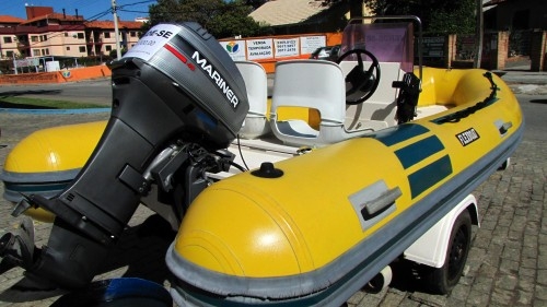 Bote inflavel - flexboat sr 15 - lancha