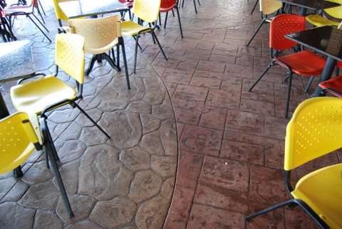 Pisos de concreto estampado, laminado em Brasilia - Outros Servicios